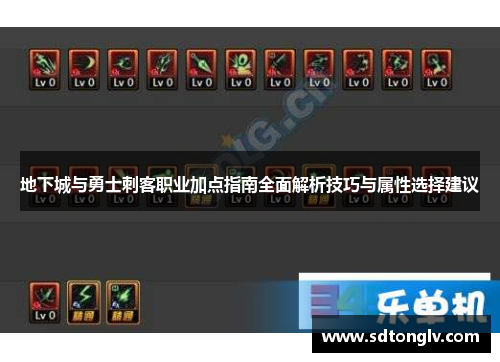 地下城与勇士刺客职业加点指南全面解析技巧与属性选择建议 地下城与勇士刺客职业加点指南全面解析技巧与属性选择建议