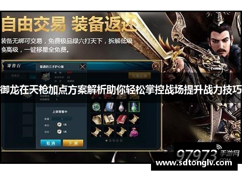 御龙在天枪加点方案解析助你轻松掌控战场提升战力技巧
